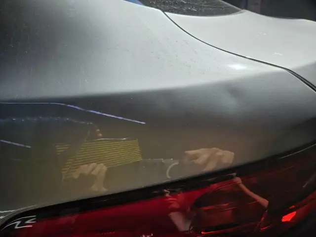BMW X6 뒤휀더 덴트 작업